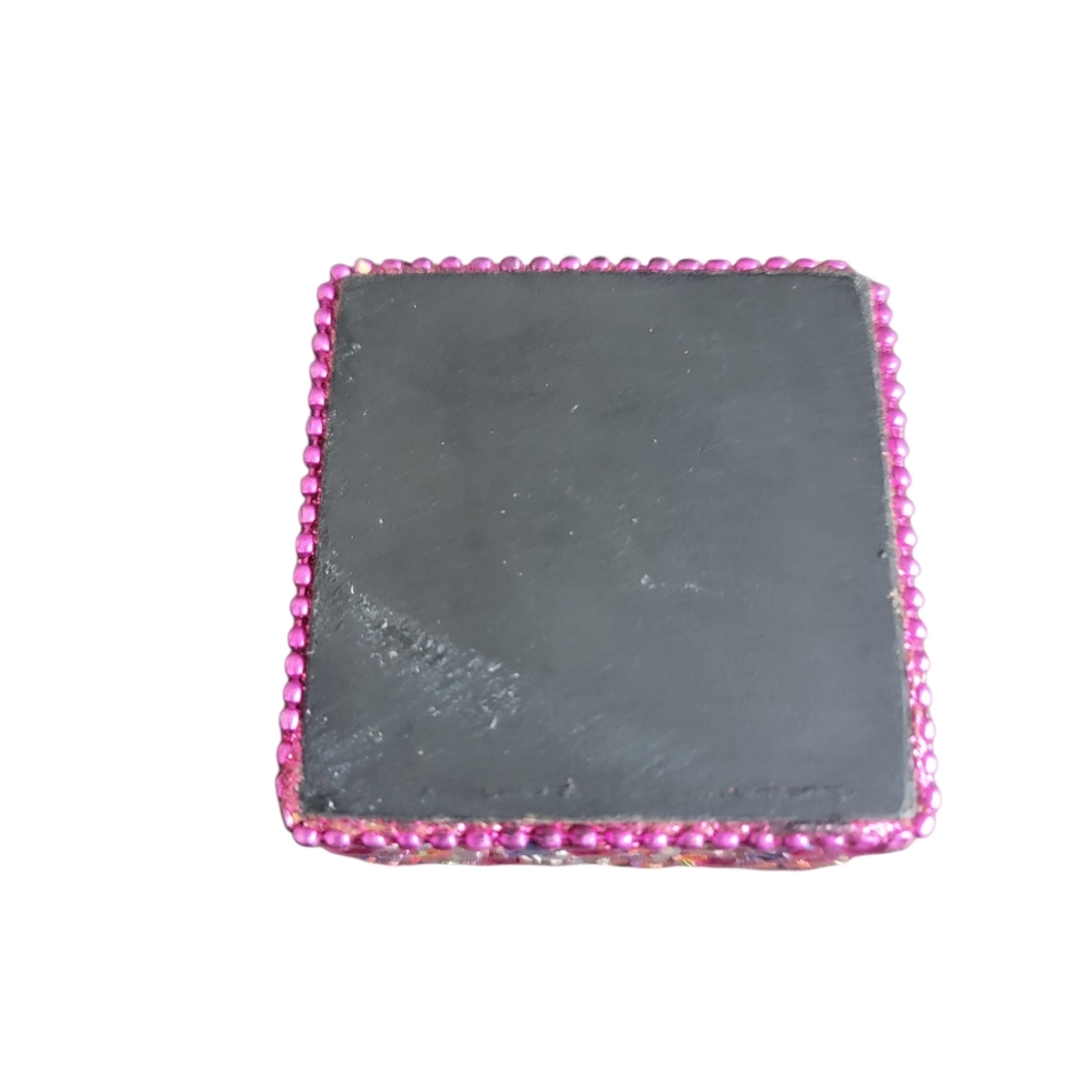 Colorful Rhinestone Trinket Box - Picture 4 of 4